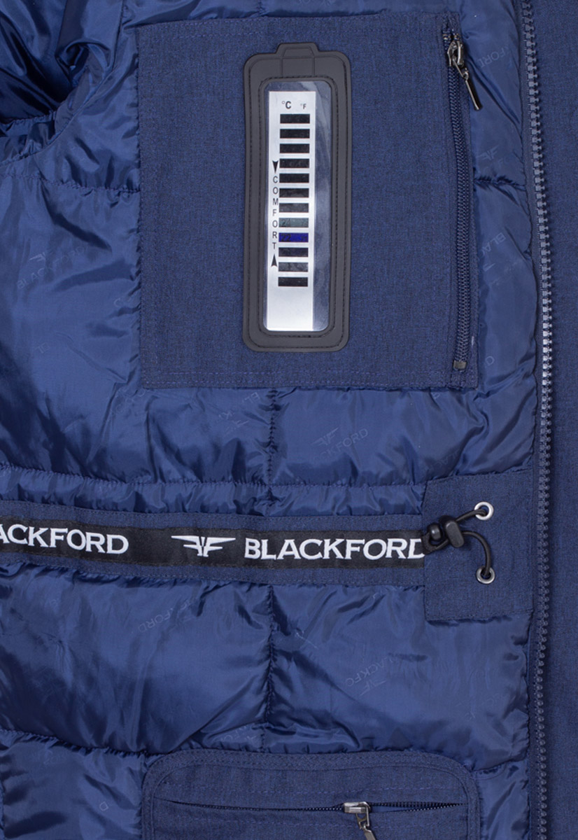 Куртка DM19043 син.BF