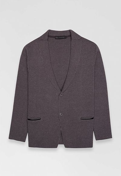 Кардиган 12-2131-СЕРЫЙ МЕЛАНЖ