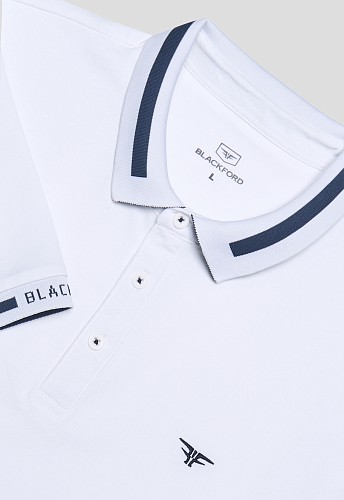 Поло UCYF230612 white(blue)