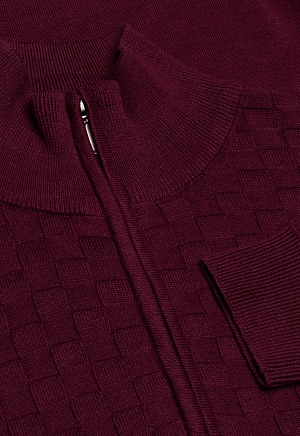 Джемпер РТ-SW-220707 BURGUNDY