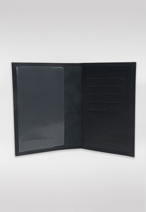 Обложка на паспорт А-018 Black