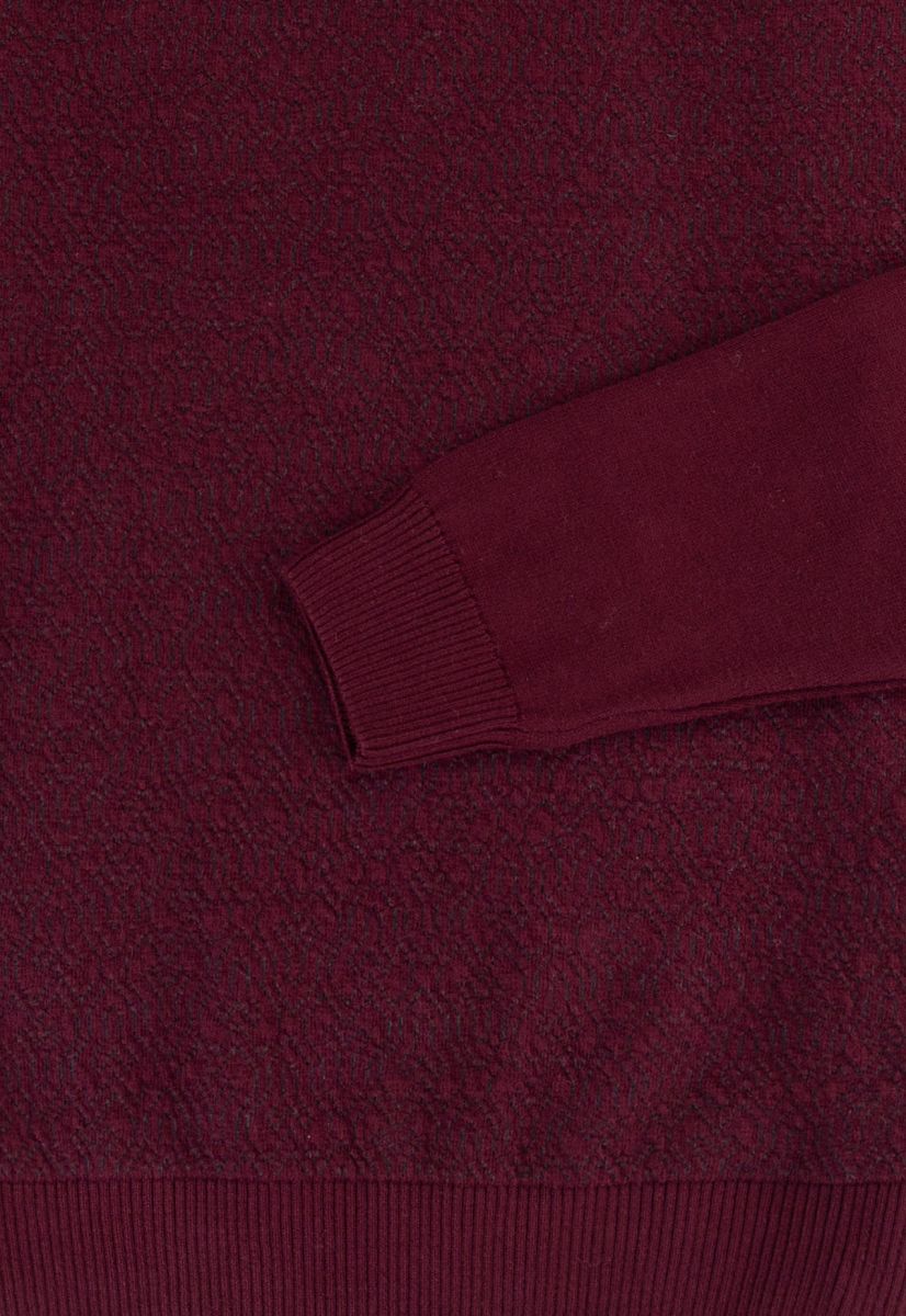 Джемпер 3822-30/BORDO