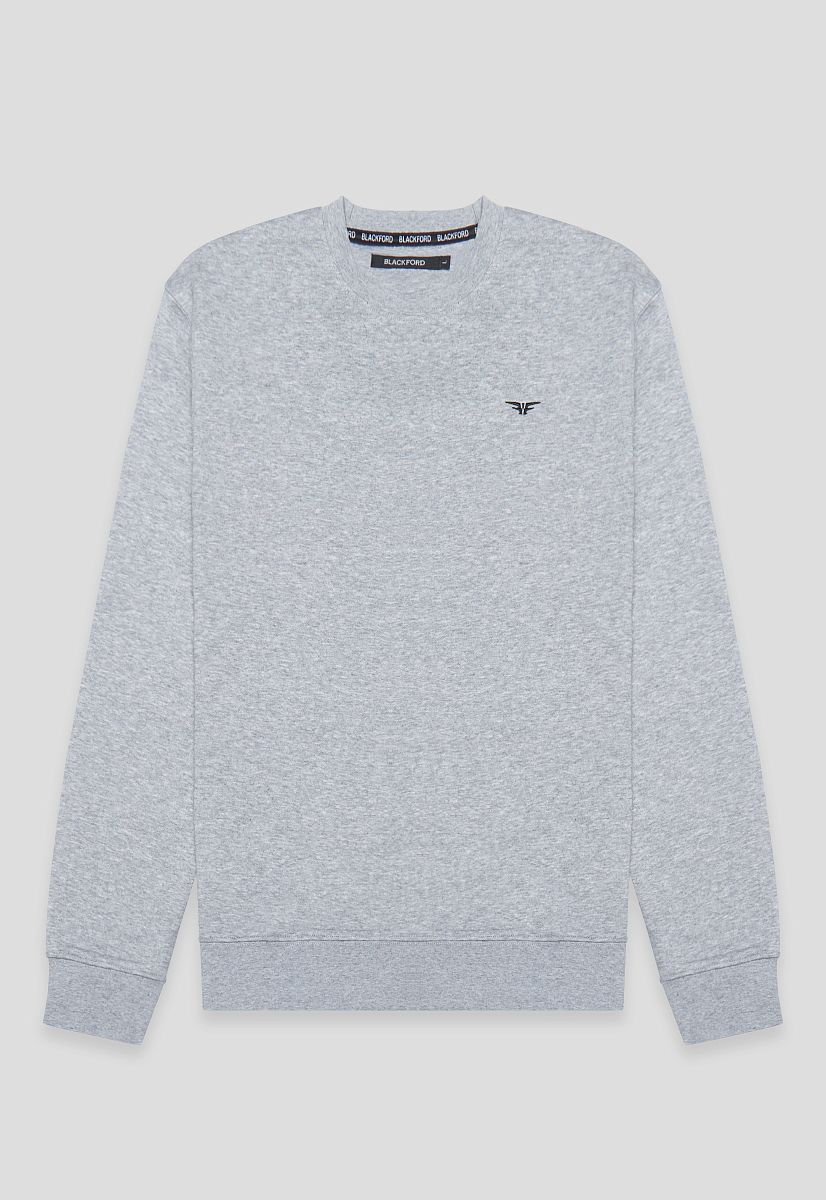 Свитшот BTG-E7319 lt. grey melang