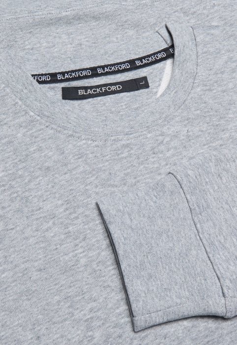 Свитшот BTG-E7319 lt. grey melang