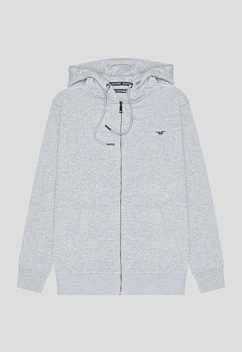 Худи BTG-E7320lt. grey melange