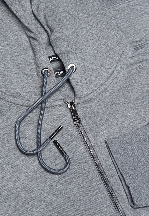 Худи BTG-E7320grey melange