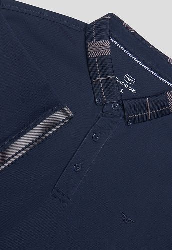 Поло UCQS101703 DR Blue