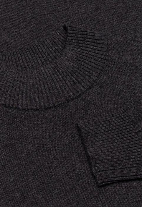 Джемпер JL-2280-1 d.grey melange BF