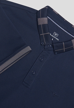 Поло UCQS101703 DR Blue