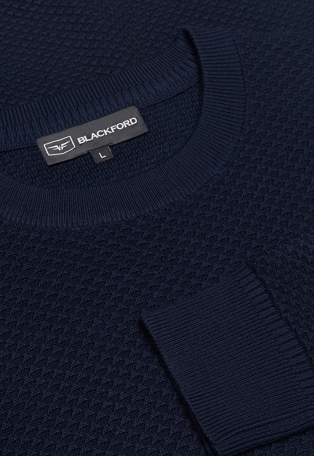 Джемпер BTG-S1006dk.blue