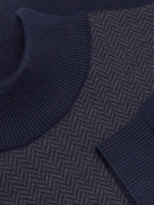 Водолазка MI-002/NAVY-GRAY