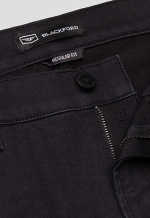 Джинсы JL-11741 BLK BLK