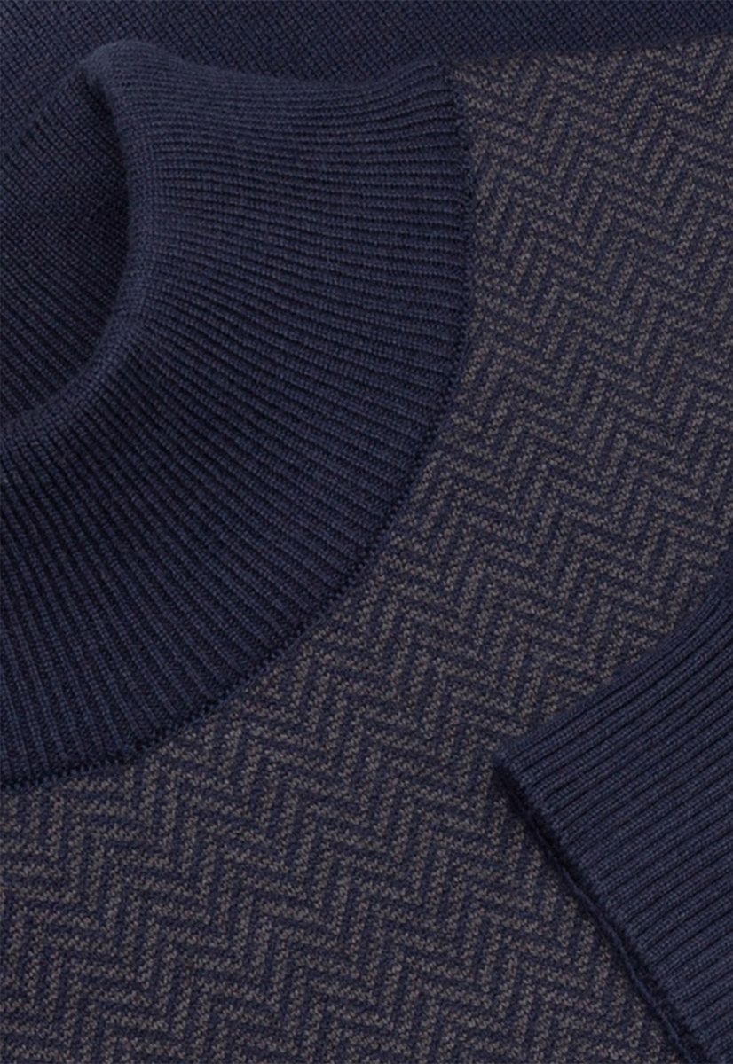 Водолазка MI-002/NAVY-GRAY
