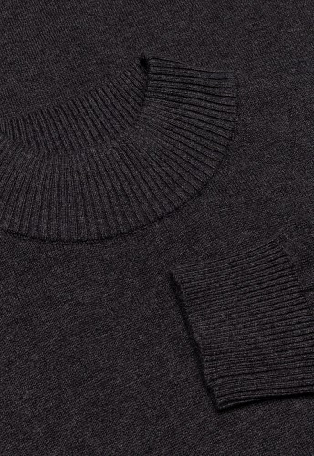 Джемпер JL-2280-1 d.grey melange BF