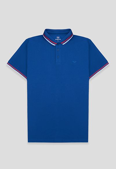 Поло JKG-19-4052 blue