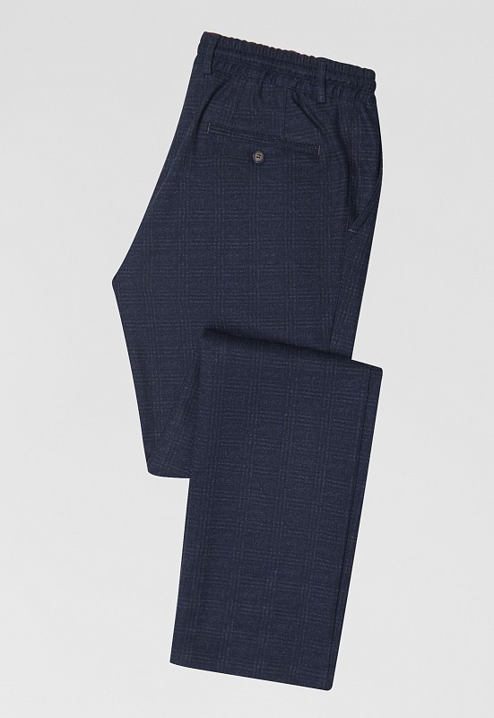 Брюки 21D/9-2 син