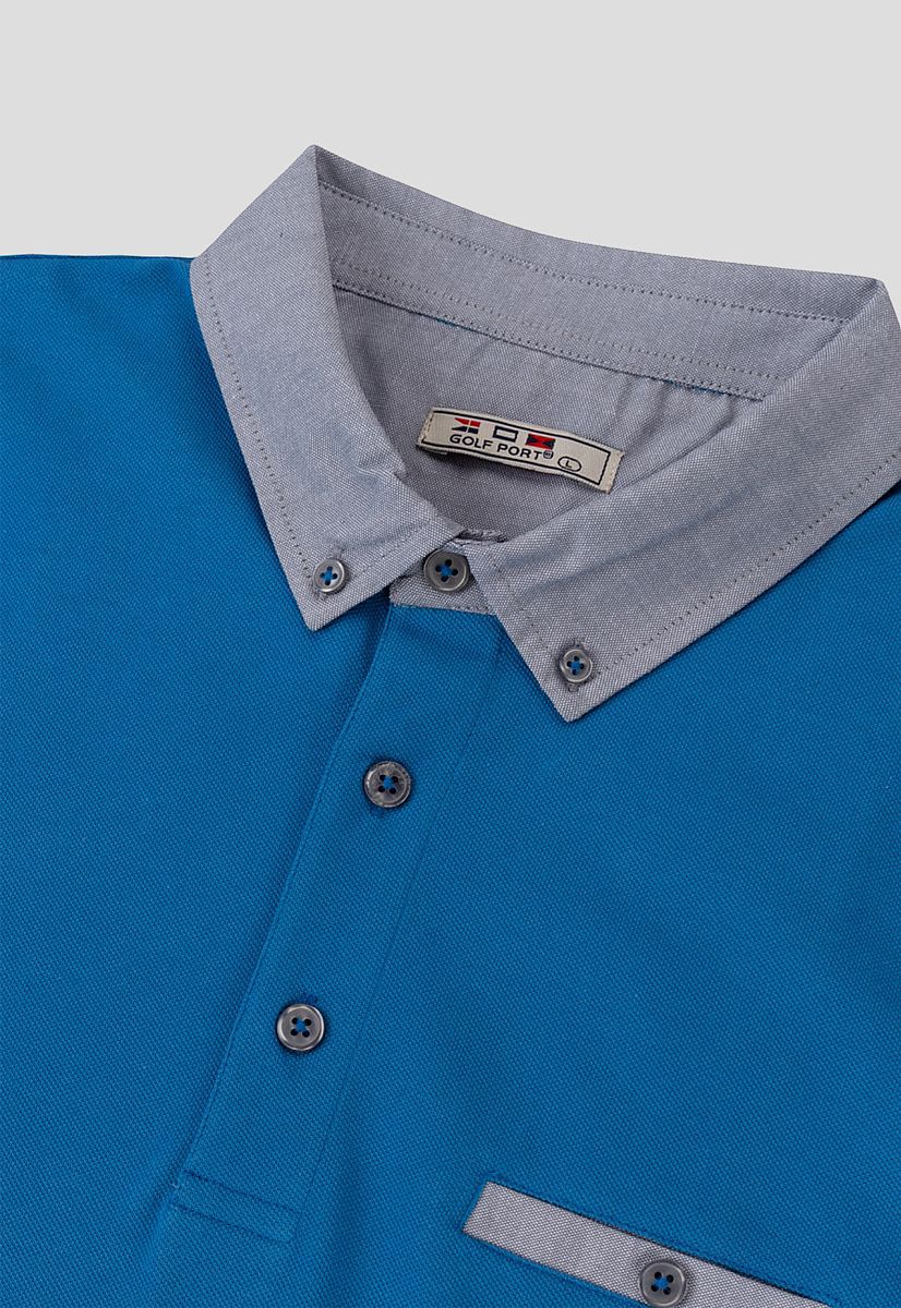 Поло 1305-2 BLUE