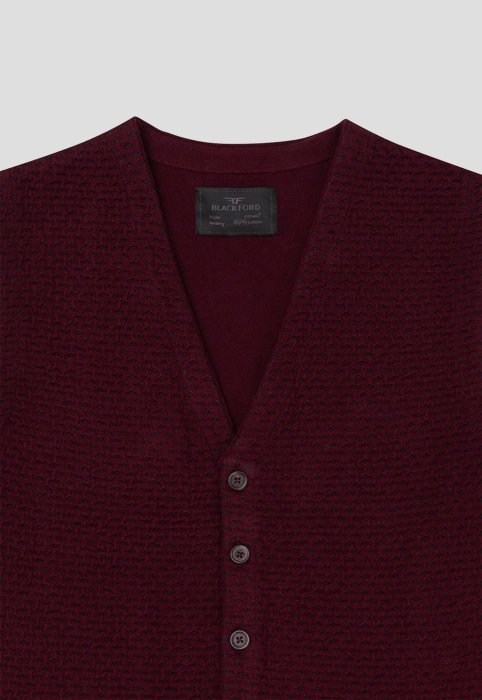 Жилет Н-30015-60/BORDO
