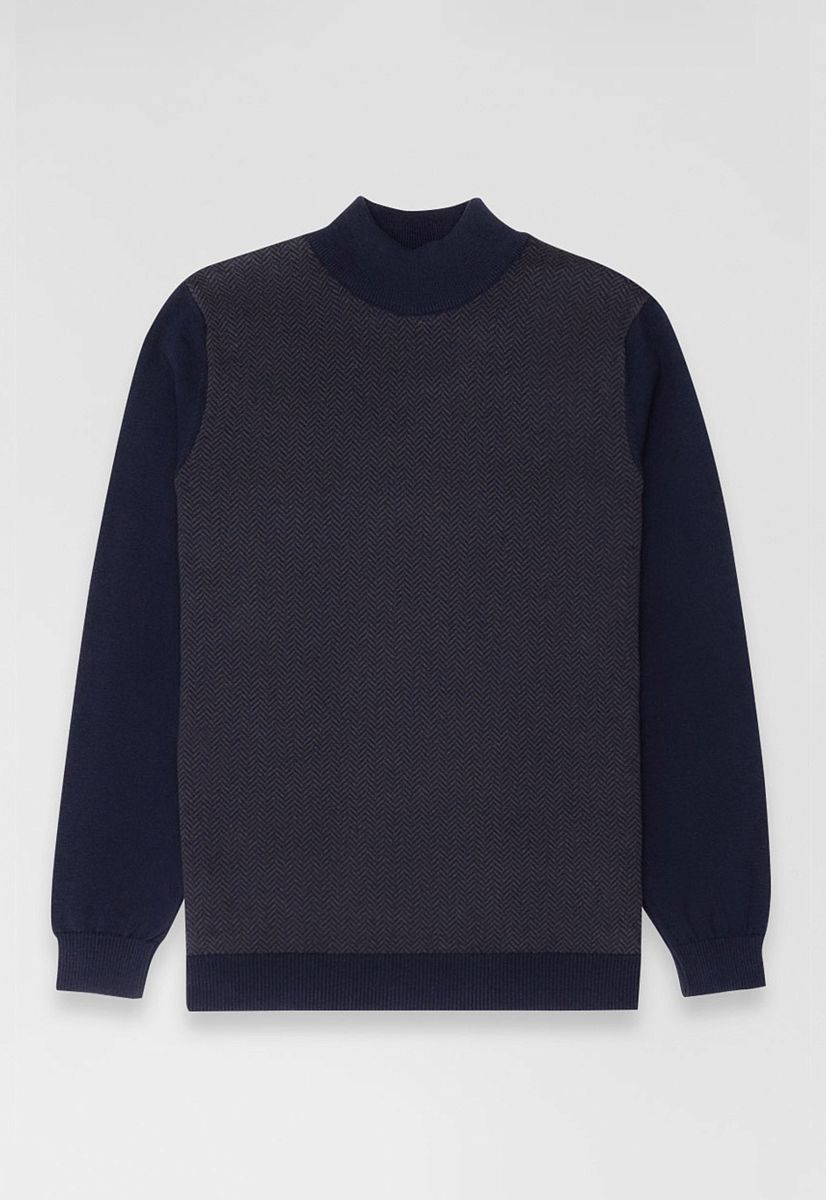 Водолазка MI-002/NAVY-GRAY