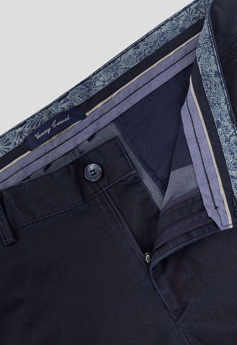 Брюки 42248 Blue black