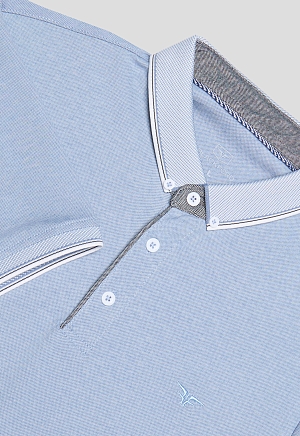 Поло UCQS101706 Lt Blue