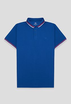 Поло JKG-19-4052 blue