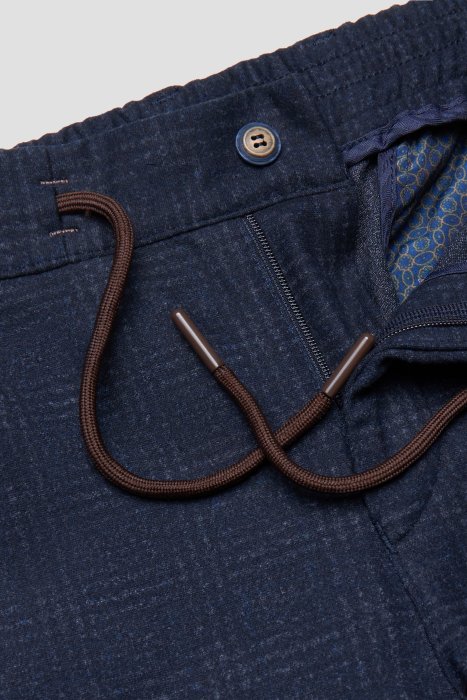 Брюки 21D/9-2 син