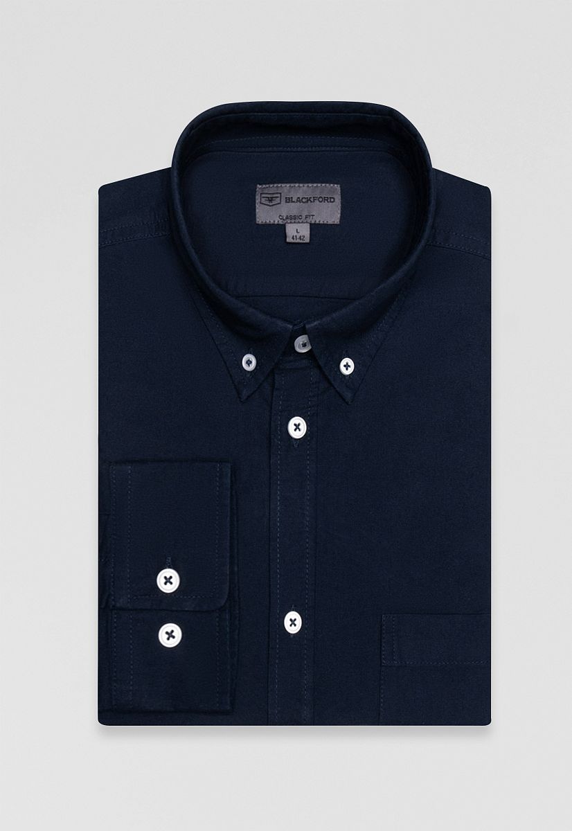 Сорочка ММ-S-02 синий