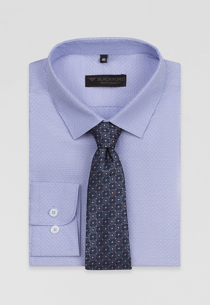 Сорочка H10704 Blue